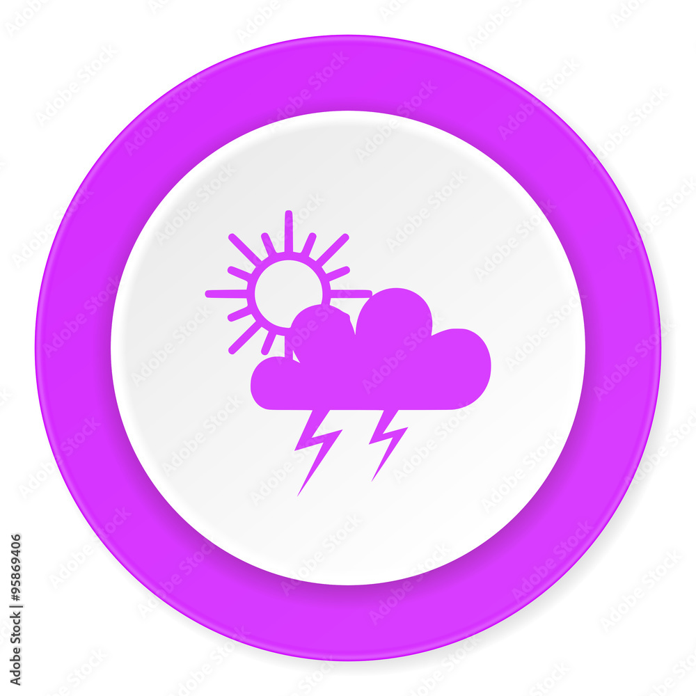 storm violet pink circle 3d modern flat design icon on white background storm violet pink circle 3d modern flat design icon on white background
