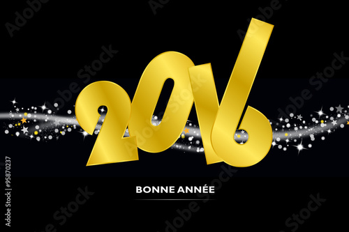 Carte de vœux pour la nouvelle année 2016