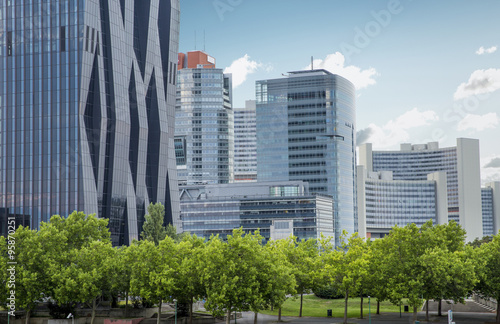 Business center in Vienna, Austria