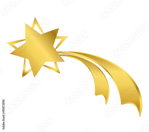 goldene sternschnuppe
