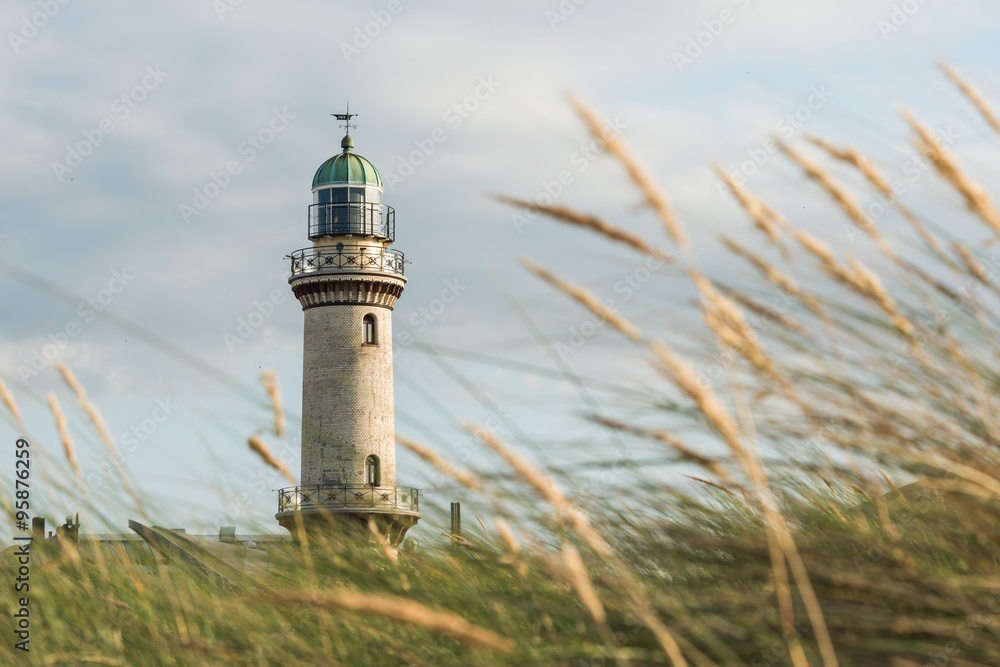 Lighthouse of Warnemuende in Rostock Lighthouse of Warnemuende in Rostock