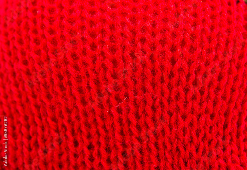 knitted background Christmas sock