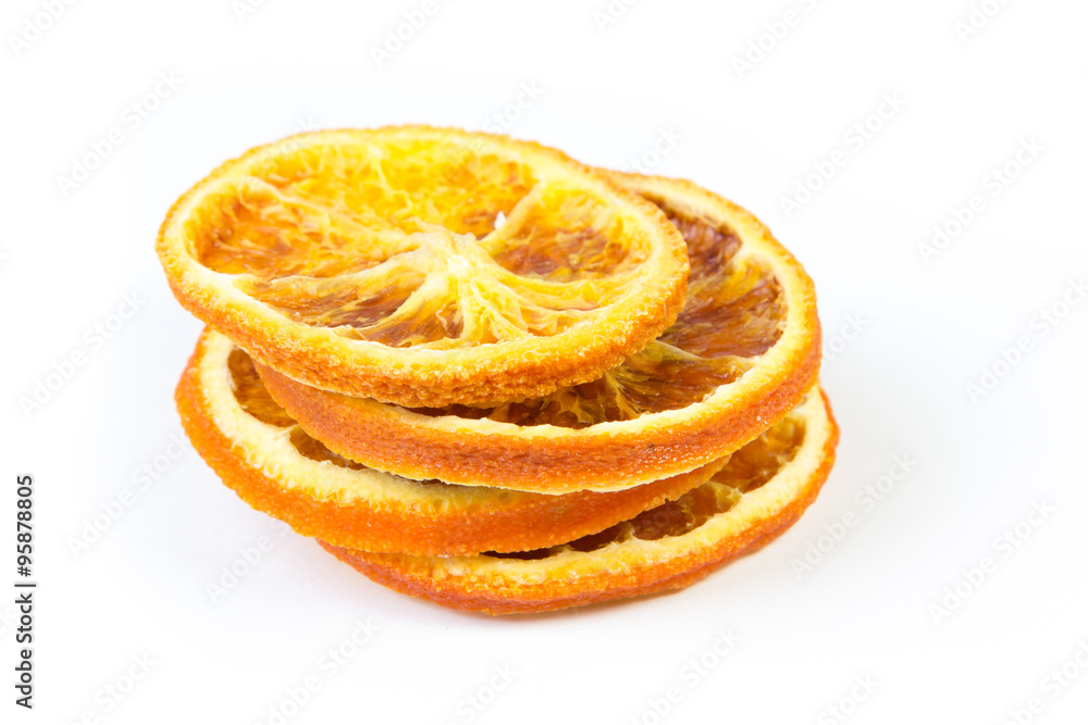 Getrocknete Orangenscheiben Getrocknete Orangenscheiben