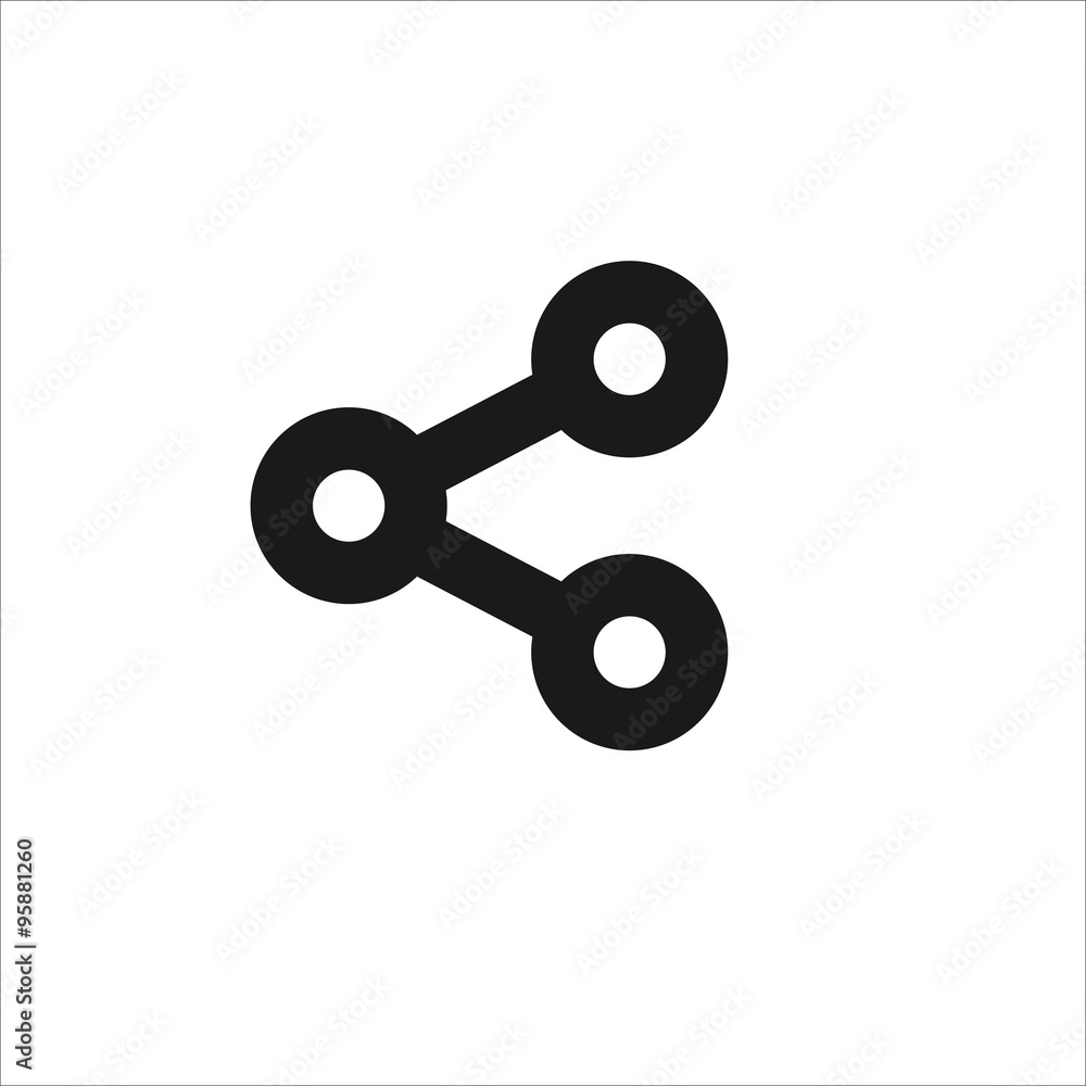 Black structure vector line icon Black structure vector line icon