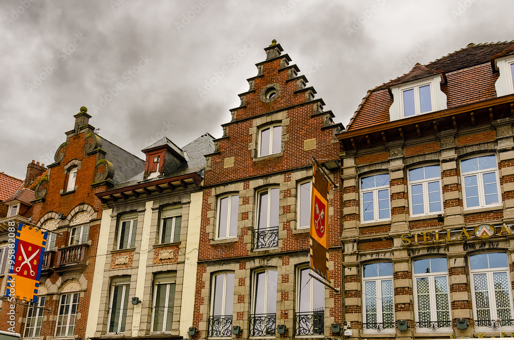 Fototapeta premium Belgian Houses