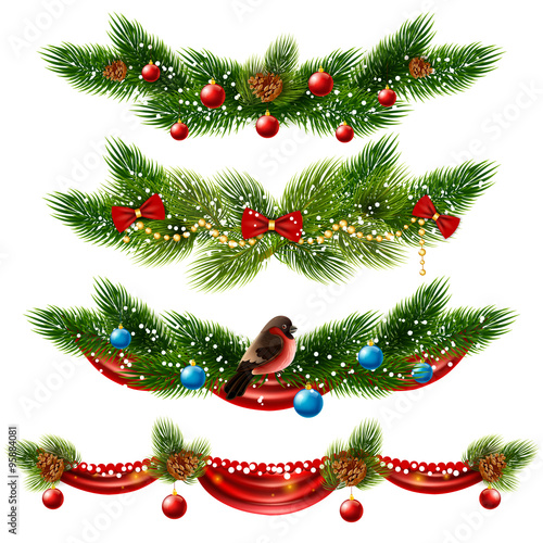 Christmas Borders Set