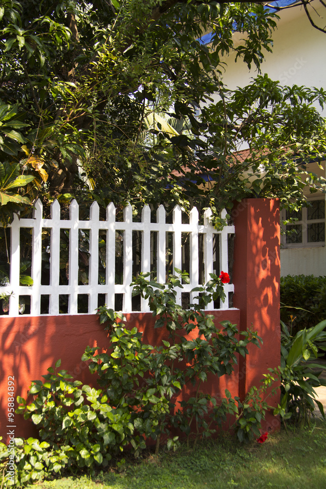 fence in the tropics