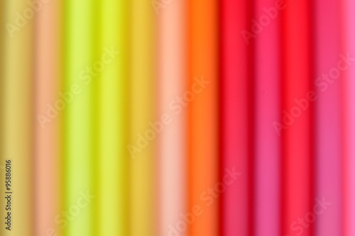Blur image of Colorful Pencils / Colorful Background