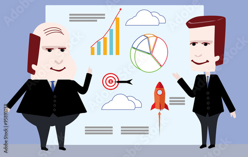 bussines presenter