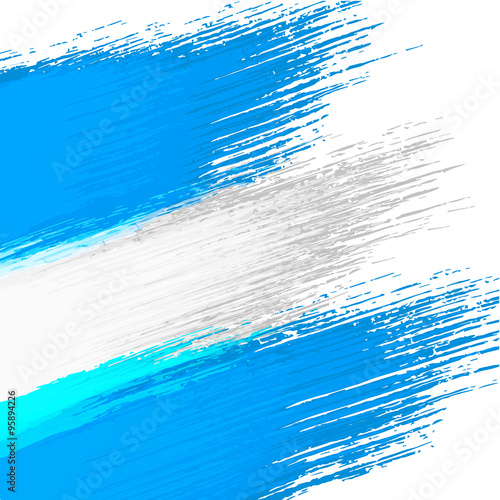 Grunge background in colors of argentinian flag