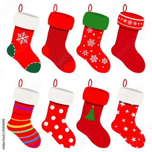 Set of Christmas socks