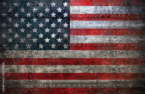 USA flag textured United Stats of America