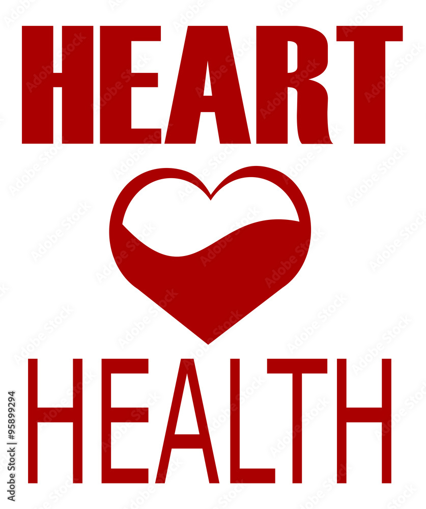 heart health graphic design