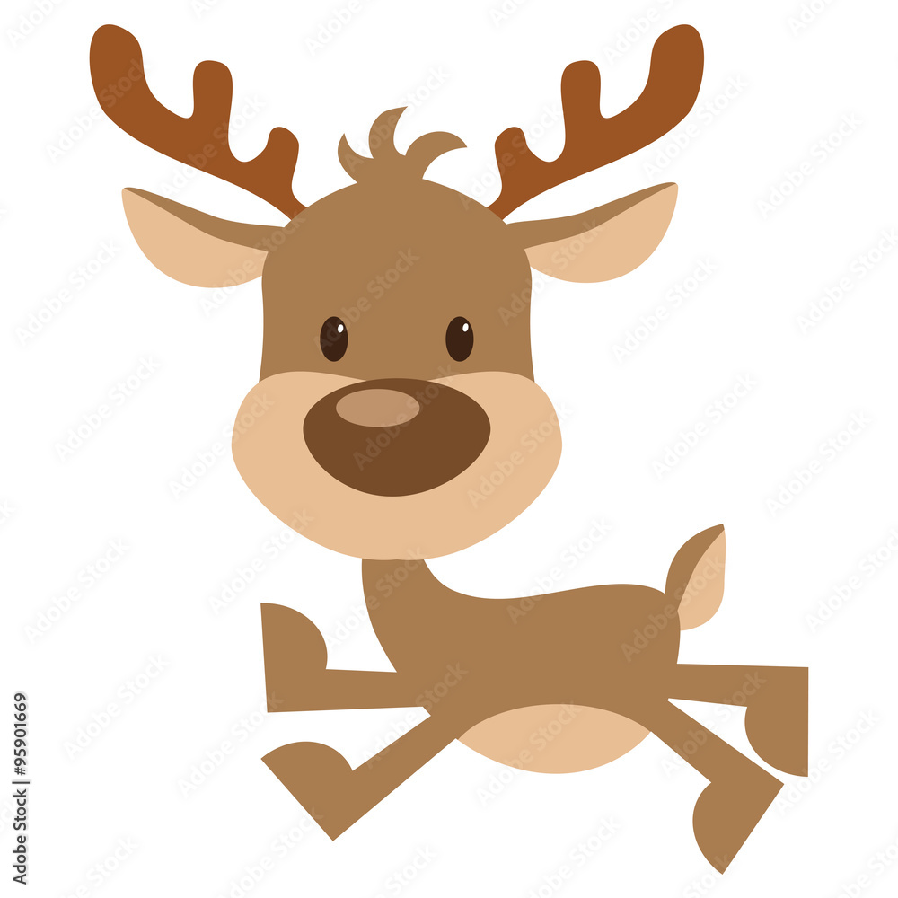 Reindeer vector illustration
Reindeer vector illustration