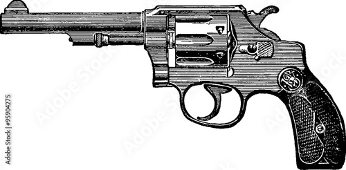 Vintage drawing gun