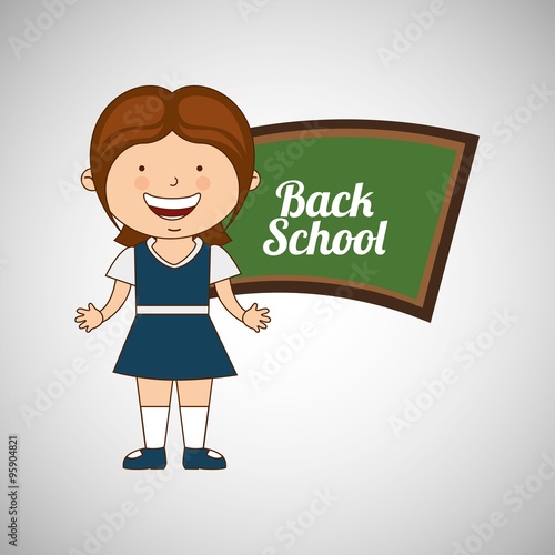 students back to school design 