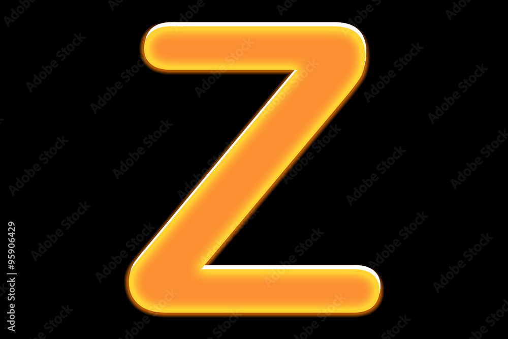 FONT or LETTER and colour design of ALPHABET in joyful bright orange colour tone FONT or LETTER and colour design of ALPHABET in joyful bright orange colour tone