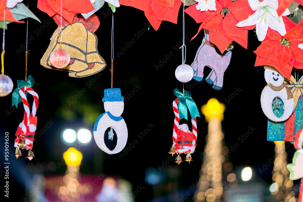 Fototapeta premium Christmas decoration item