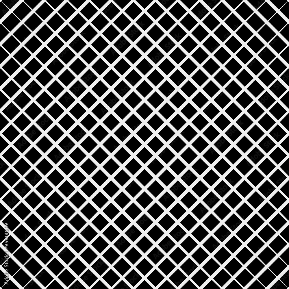 Vector seamless pattern. Modern stylish texture. Repeating geometric tiles with diagonal lines - stock vector Vector seamless pattern. Modern stylish texture. Repeating geometric tiles with diagonal lines - stock vector