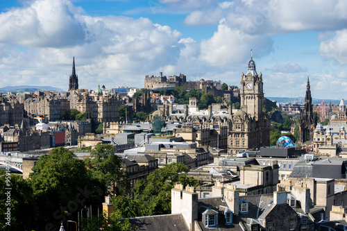 Edinburgh city from Calton Hill, Scotland, uk, © alice_photo
