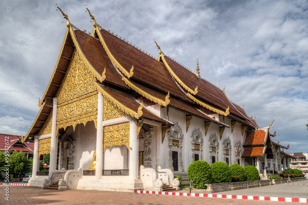 Wat Phantao in Chiang Mai, Thailand Wat Phantao in Chiang Mai, Thailand