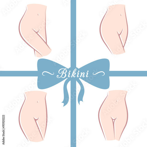 Silhouette of female torso