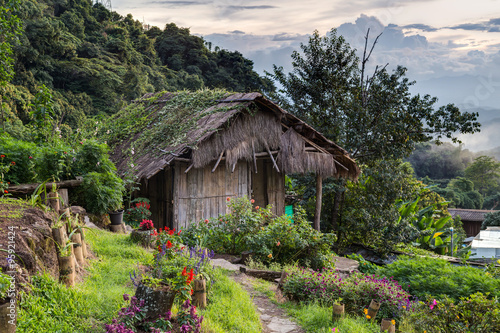 Doi Pui Mong Hill Tribe Village, Chiang Mai, Northern Thailand