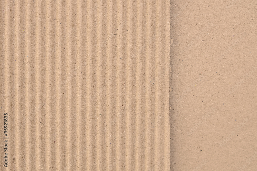 Fototapeta premium Corrugated Cardboard Texture