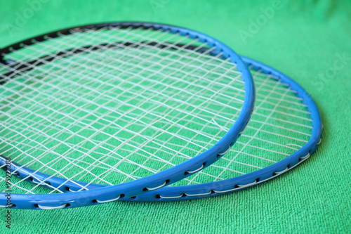 Badminton racket © Successo images