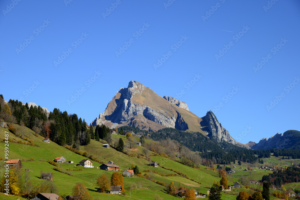 Fototapeta premium Altmann - Toggenburg - Schweiz 