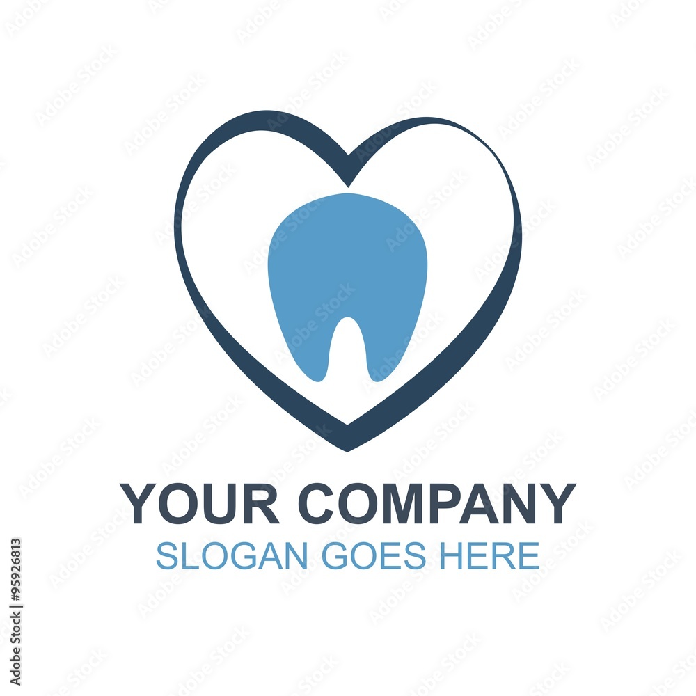 Dental Dentist Tooth Logo Icon Vector