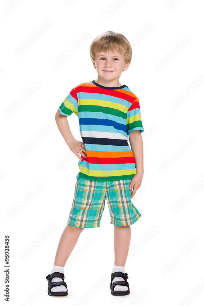 Handsome smiling little boy Handsome smiling little boy