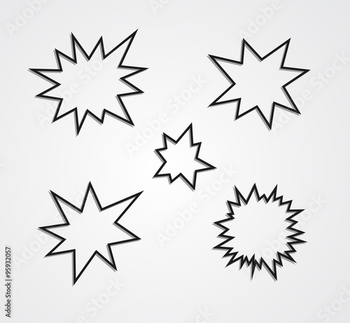 splash star starburst icon