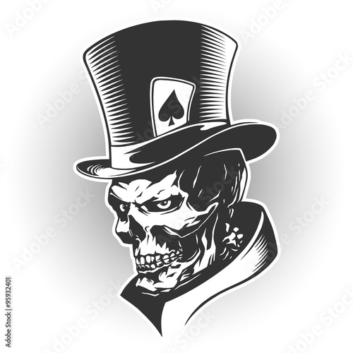 Skull illustration