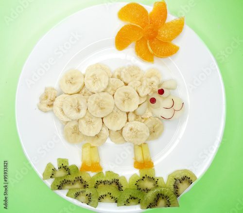 Wallpaper Mural creative marmalade fruit jelly sweet food ship form Torontodigital.ca