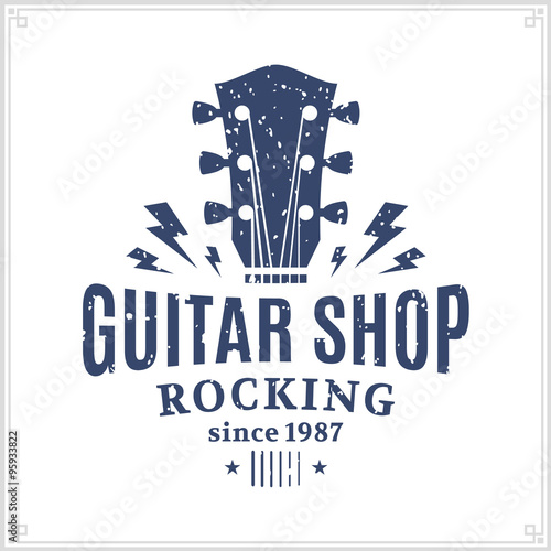 Guitar Shop Logo
