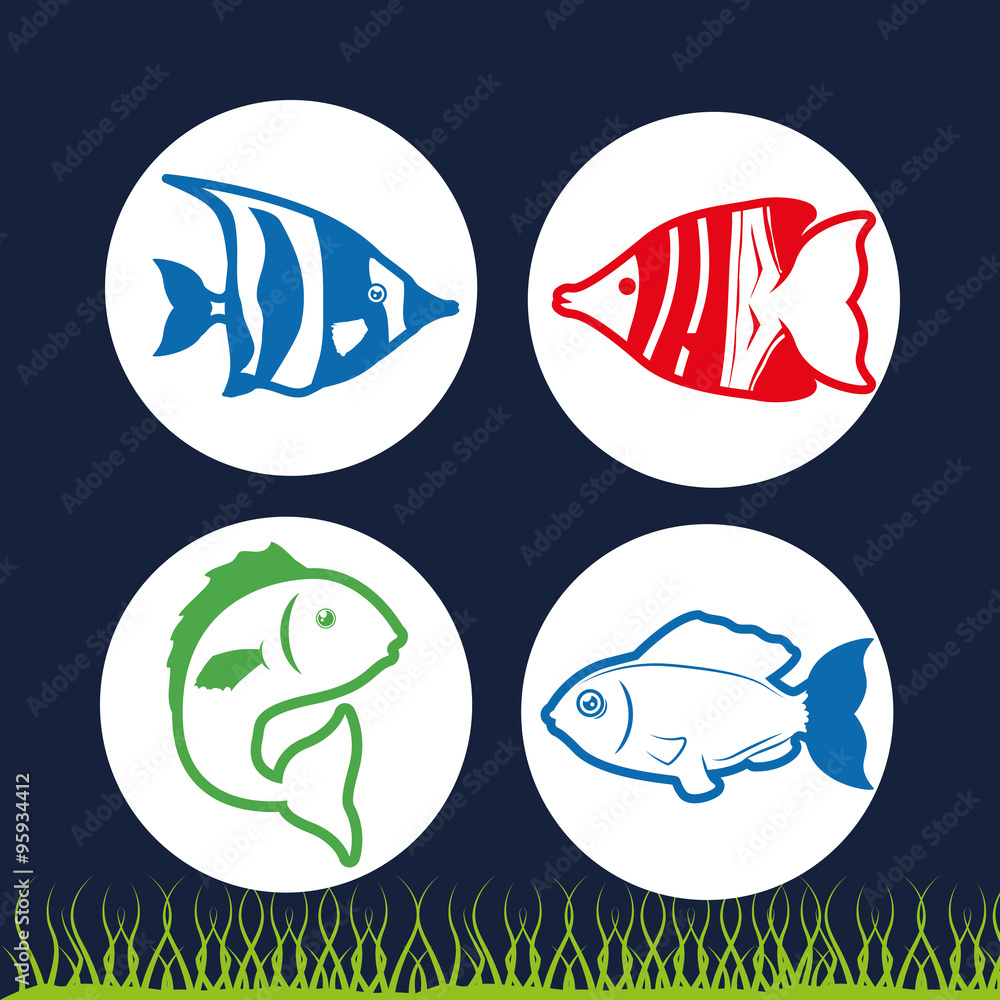 Fish figure design Fish figure design