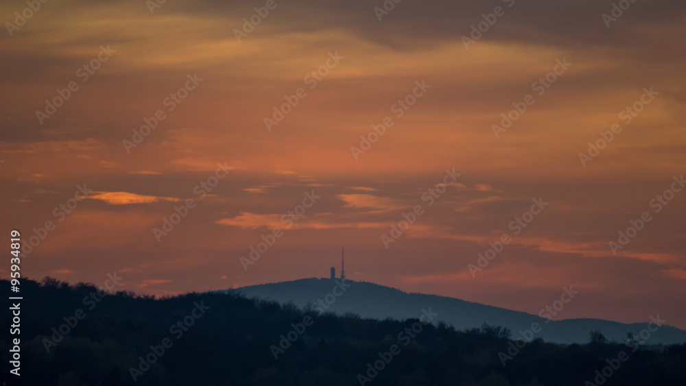 Obraz premium Sonneuntergang