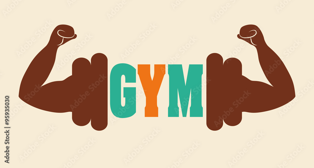 Gym and Fitness design Gym and Fitness design