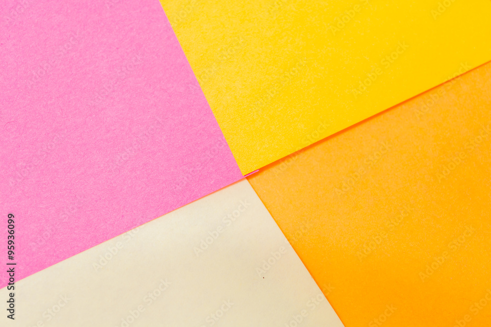 Reminder notes on the bright colorful paper Reminder notes on the bright colorful paper
