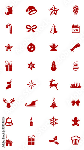 Weihnachten Symbole