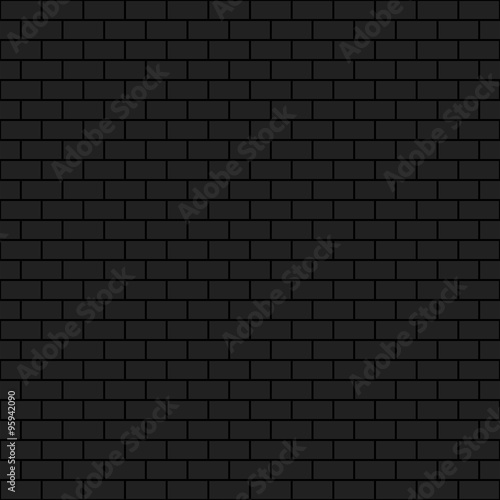 Dark brick wall background