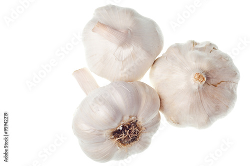 garlic isolated