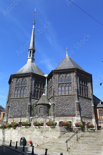Fototapeta Normannische Kirche in Honfleur
