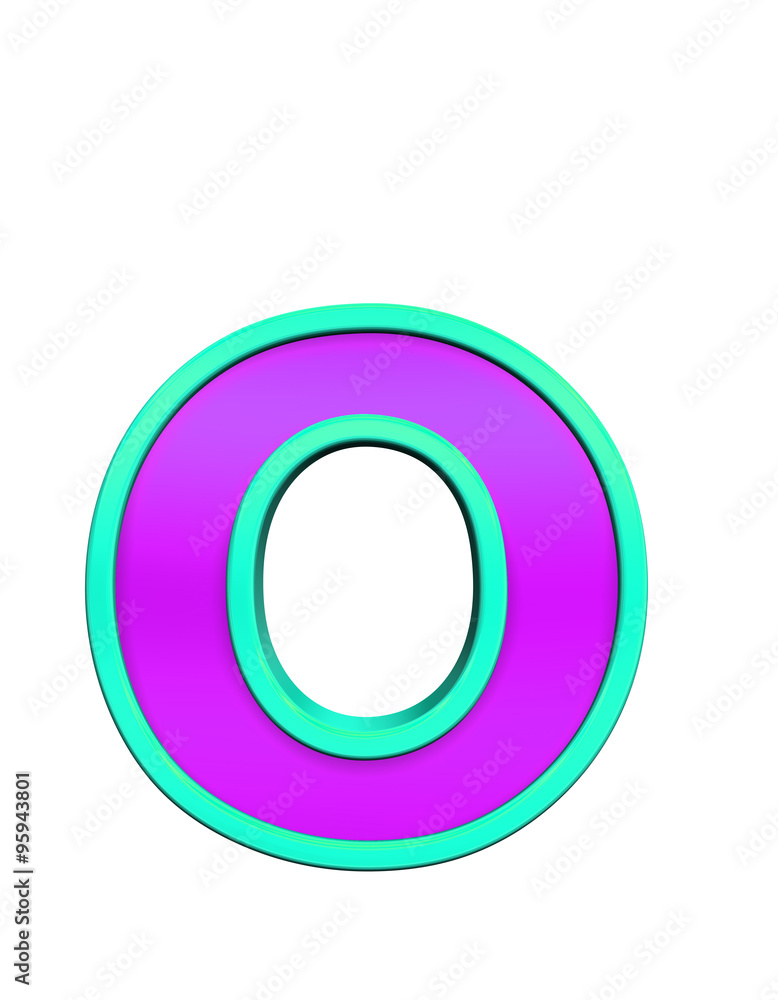 One lower case letter from purple glass with blue frame alphabet set, isolated on white. Computer generated 3D photo rendering. One lower case letter from purple glass with blue frame alphabet set, isolated on white. Computer generated 3D photo rendering.
