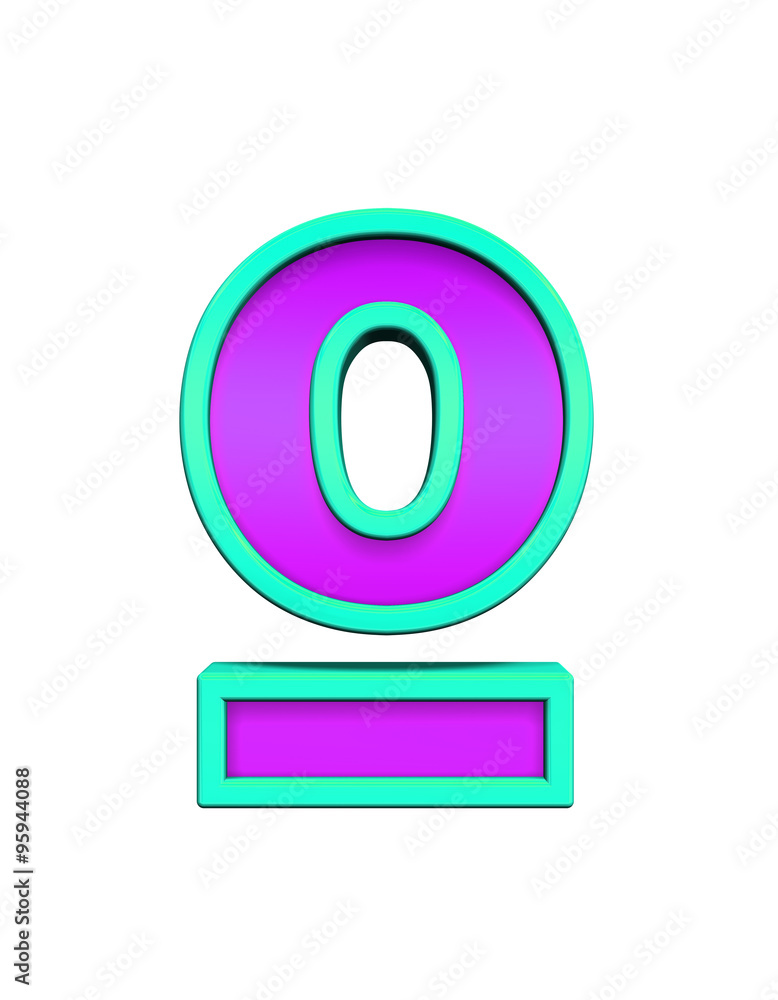 Preview
Stock Photo:
Number mark sign from purple glass with blue frame alphabet set, isolated on white. Computer generated 3D photo rendering.