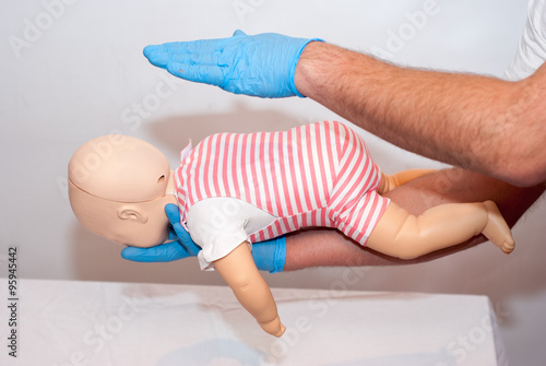 Foto foreign body airway, choking child