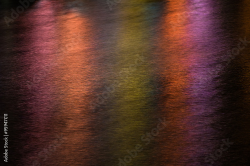 Abstract lights and water pattern