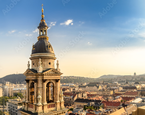 Budapest from St Stephan's Dome