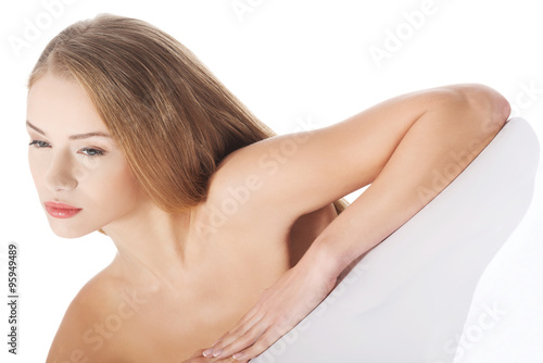 Beautiful spa woman